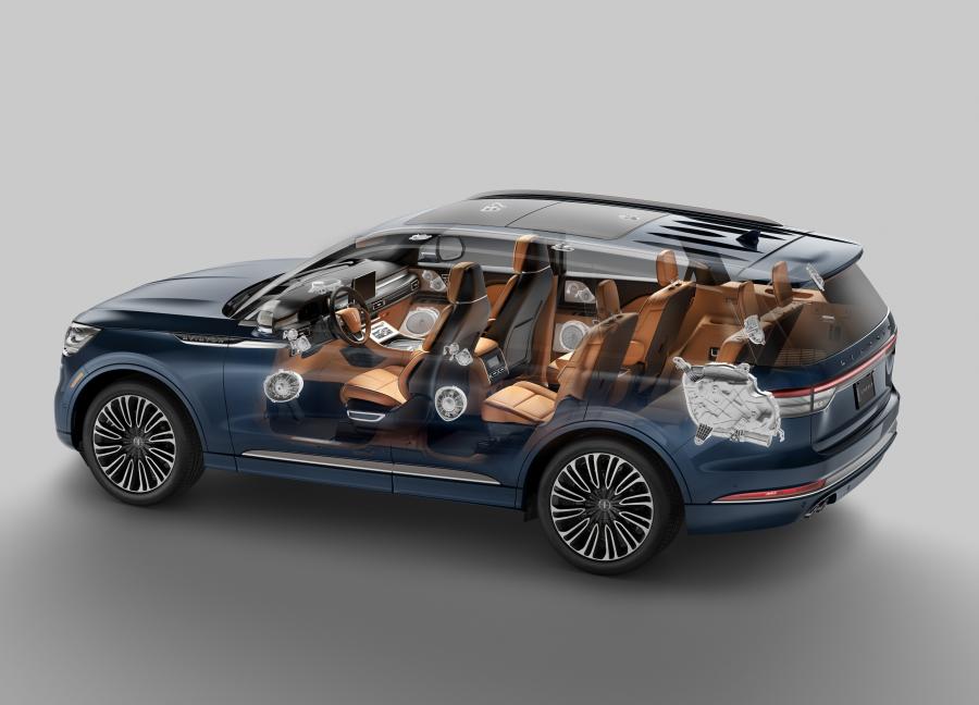 Схема Lincoln Aviator Black Label 2019 года  (фото 18 из 48)
